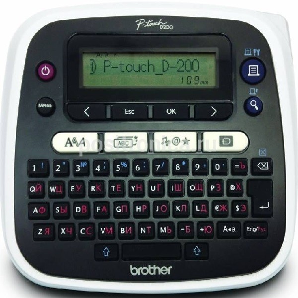 BROTHER P-Touch PT-D200VP ������� ��� ������ ��������