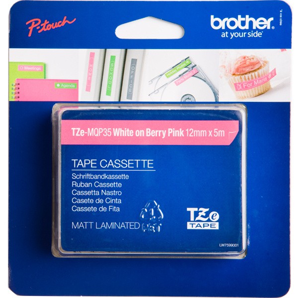 BROTHER TZe-MQP35 �������� � ������� �������������� ������ ������� 12 �� (����� ����� �� ��������� ����)