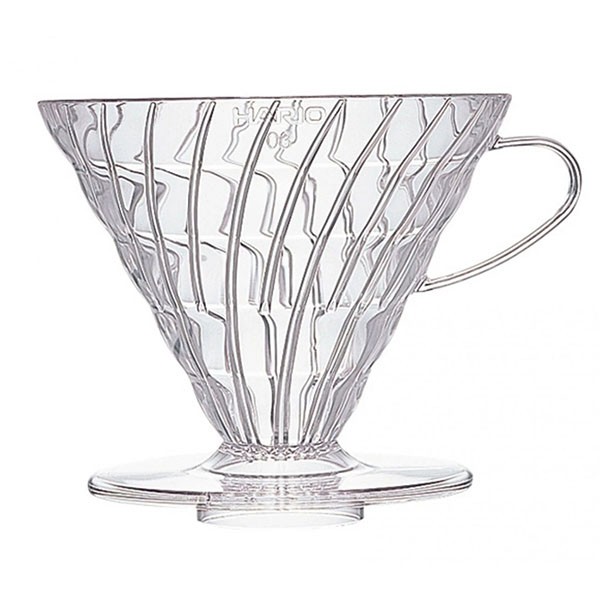 Воронка для кофе HARIO V60 Dripper VD-03T, прозрачная, размер 03, 1-6 чашек