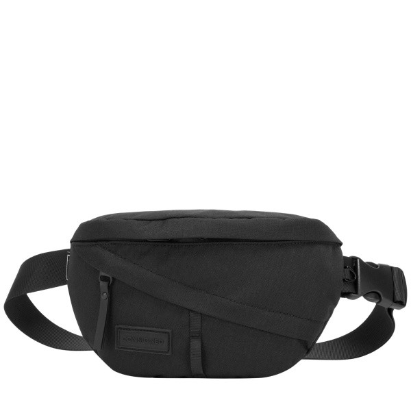 ��������� ����� Consigned Zip Round Pouch Style Crossbody Black