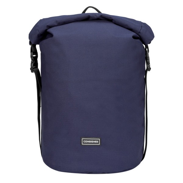 ������ Consigned Cornel L Roll Top Backpack Navy