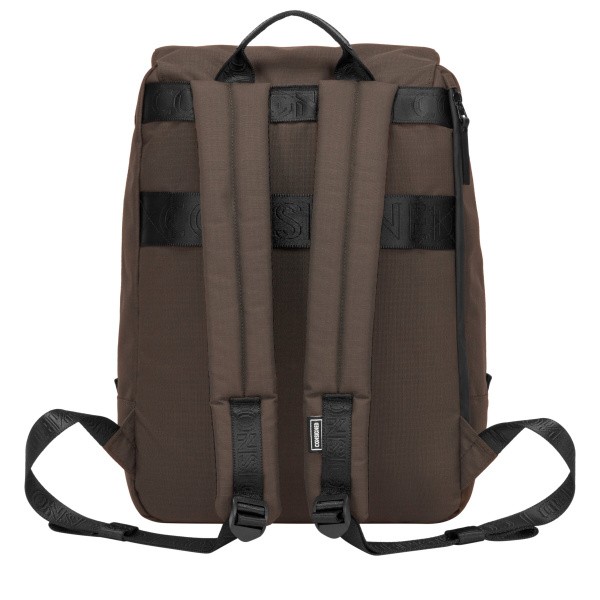 ������ Consigned Flap Over Pocketed Backpack Brown