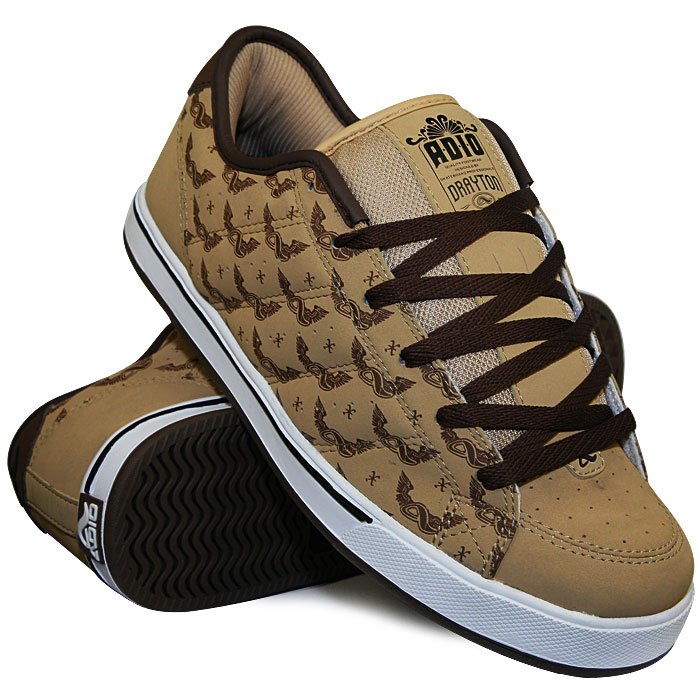 Купить обувь кеды кроссовки Adio Drayton Tan/Wing/Print (8761) в ...