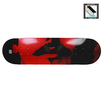     Mustache,  8.25x32,  Medium