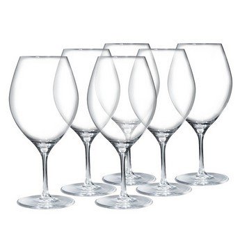 ����� ������� 6�� Loveramics Urban Glass 300ml Burgundy Glass