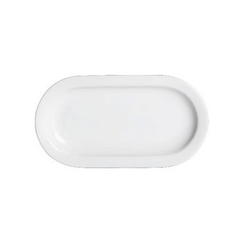 ������� Loveramics Er-go! 18cm Oval Plate (White)