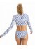ARTSY TILE CROP TOP LYCRA