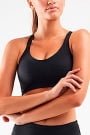 Купить женский топ 2XU Aero Medium Impact Bra Black/Black (WR6347a) в  интернет-магазине