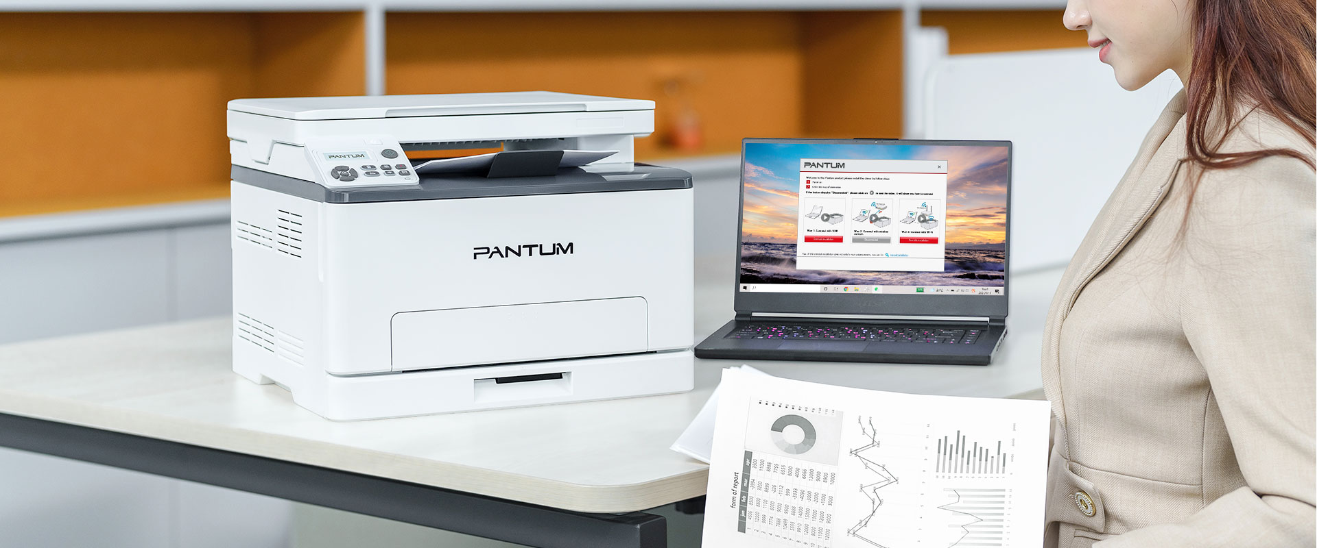 ������� ��� Pantum CM1100DN, ����������� ������