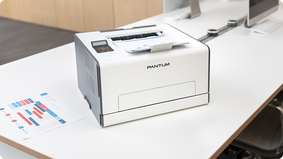 Цветной принтер Pantum CP2100DN, вид устройства