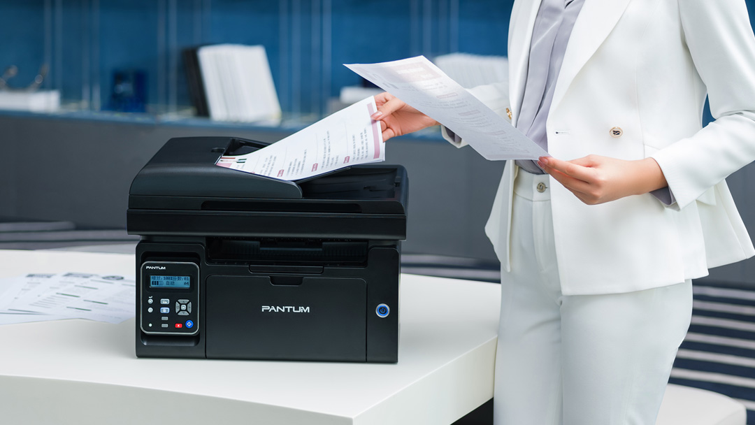 Монохромное МФУ Pantum M6550NW, конструкция модели