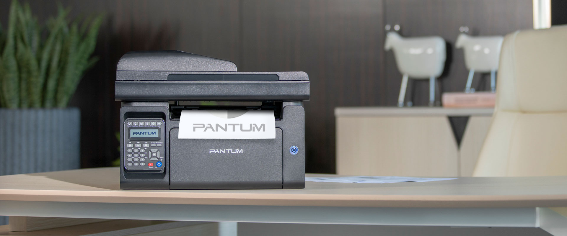Монохромное МФУ Pantum M6607NW, конструкция модели