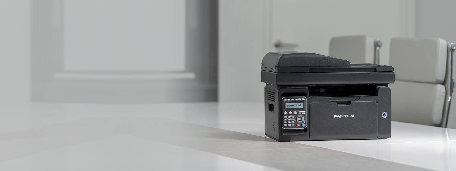 Монохромное МФУ Pantum M6607NW, дополнительный ракурс