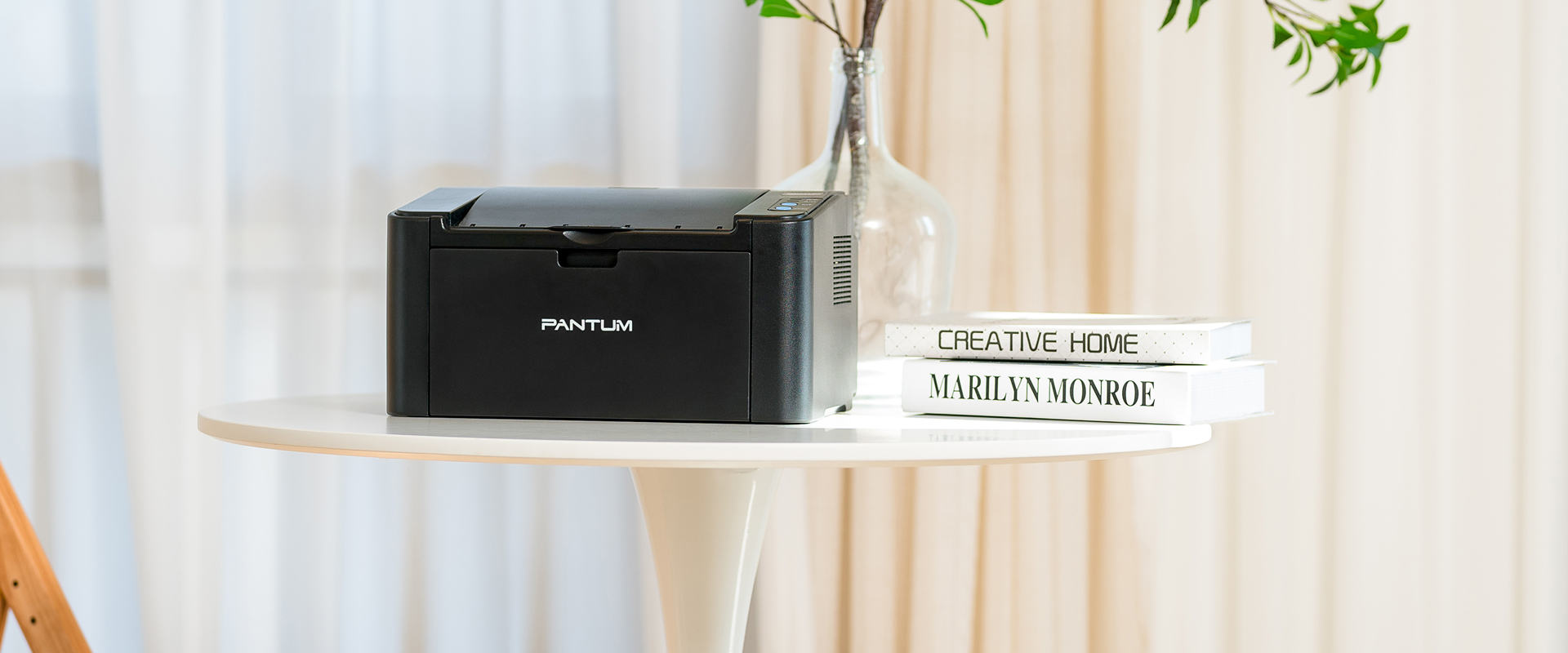 Монохромный принтер Pantum P2500, дополнительный ракурс