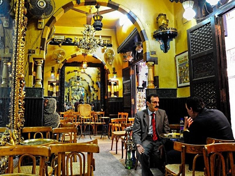 Fishawi&rsquo;s Coffeehouse, Каир, Египет.